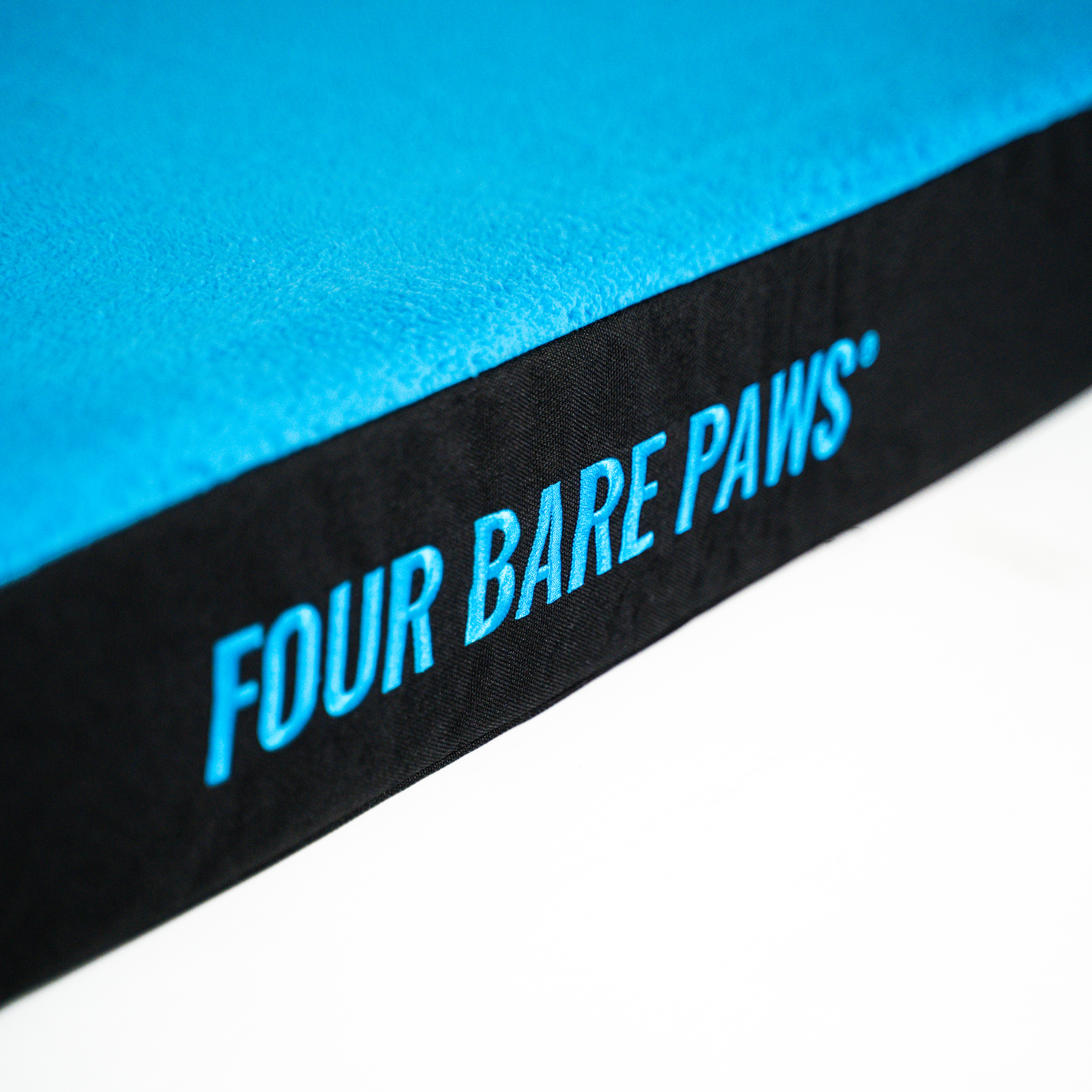 Sherpa Lined Dog Bed (Replacement Cover Only) In Blue