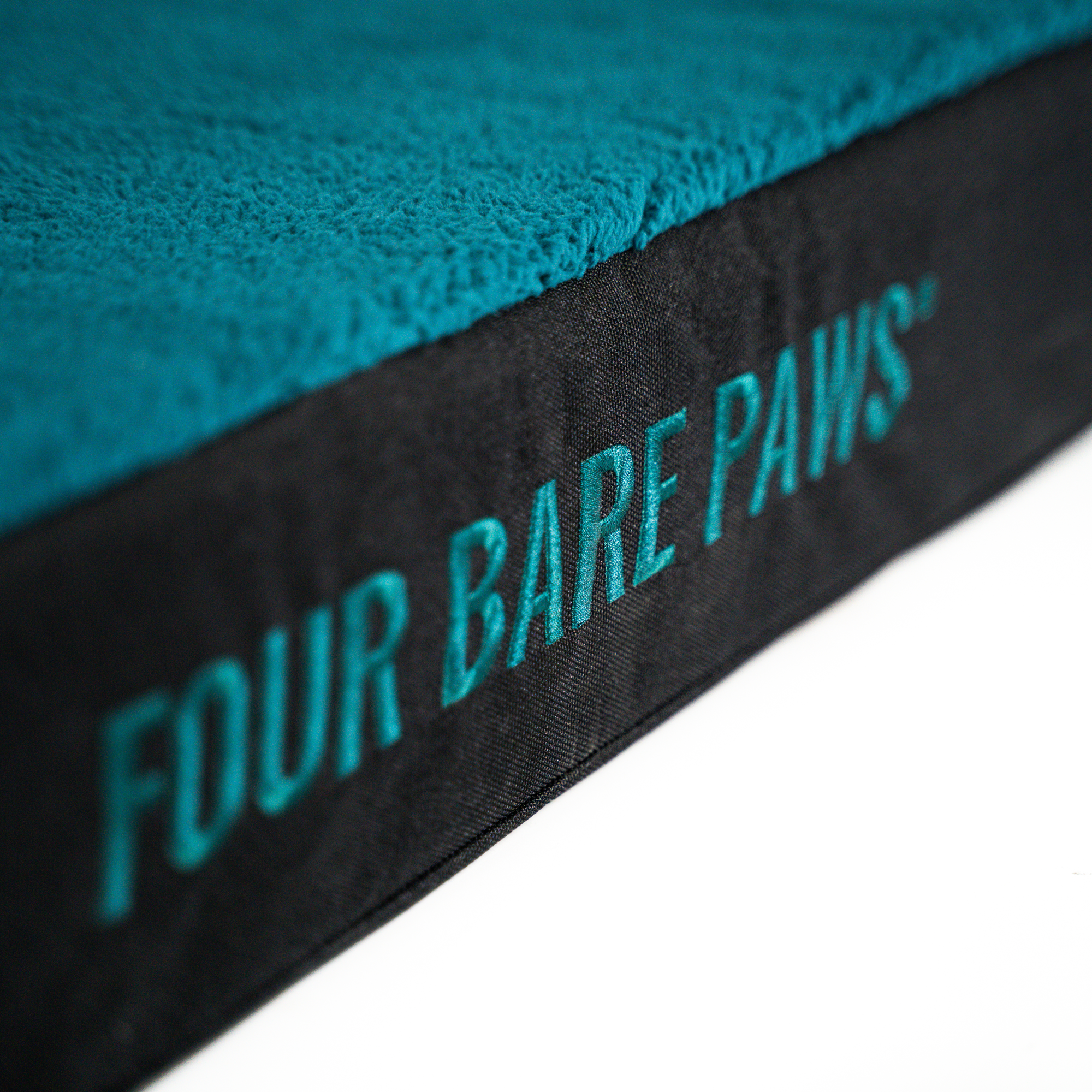 Sherpa Lined Dog Bed (Replacement Cover Only) In Sea Green