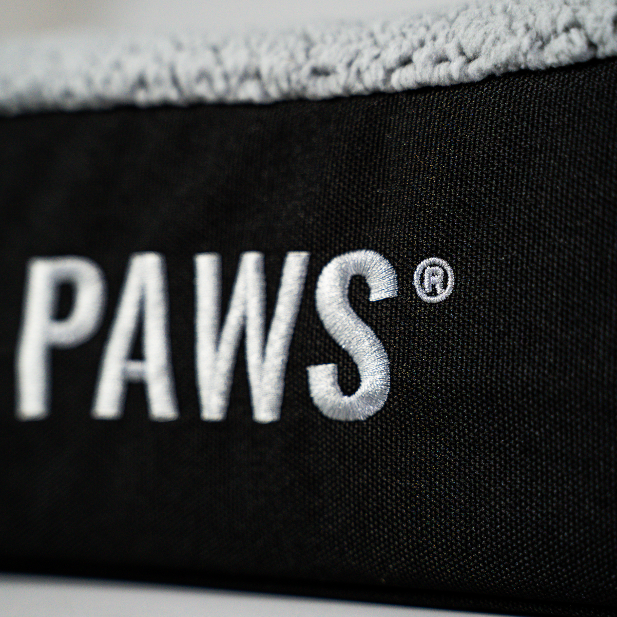 Sherpa Lined Dog Bed (Replacement Cover Only) In Grey